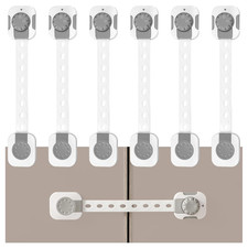 Child Safety Cabinet Proofing, Baby Cabinet Locks Adhesive Adjustable Child Safe