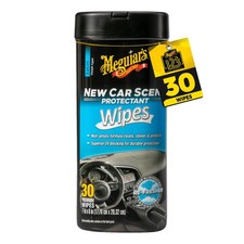 Meguiar's New Car Scent Protectant Wipes, 30 Count 52 characters 