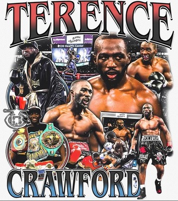 T-shirt De Boxe Canelo Alvarez Vs Terrance Crawford - Neuf Avec étiquettes - Tailles S à 5XL