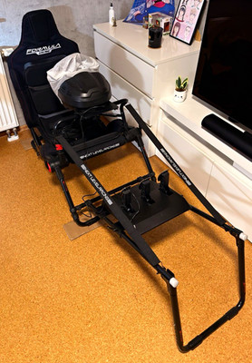 Next Level Racing Formula Lite Pro Rennsitz-Ständer Cockpit, Metall, Schwarz