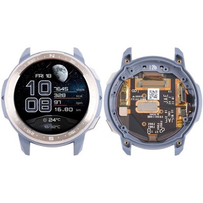 For Honor Watch GS Pro Original LCD Screen Touch Digitizer Assembly + Blue Frame