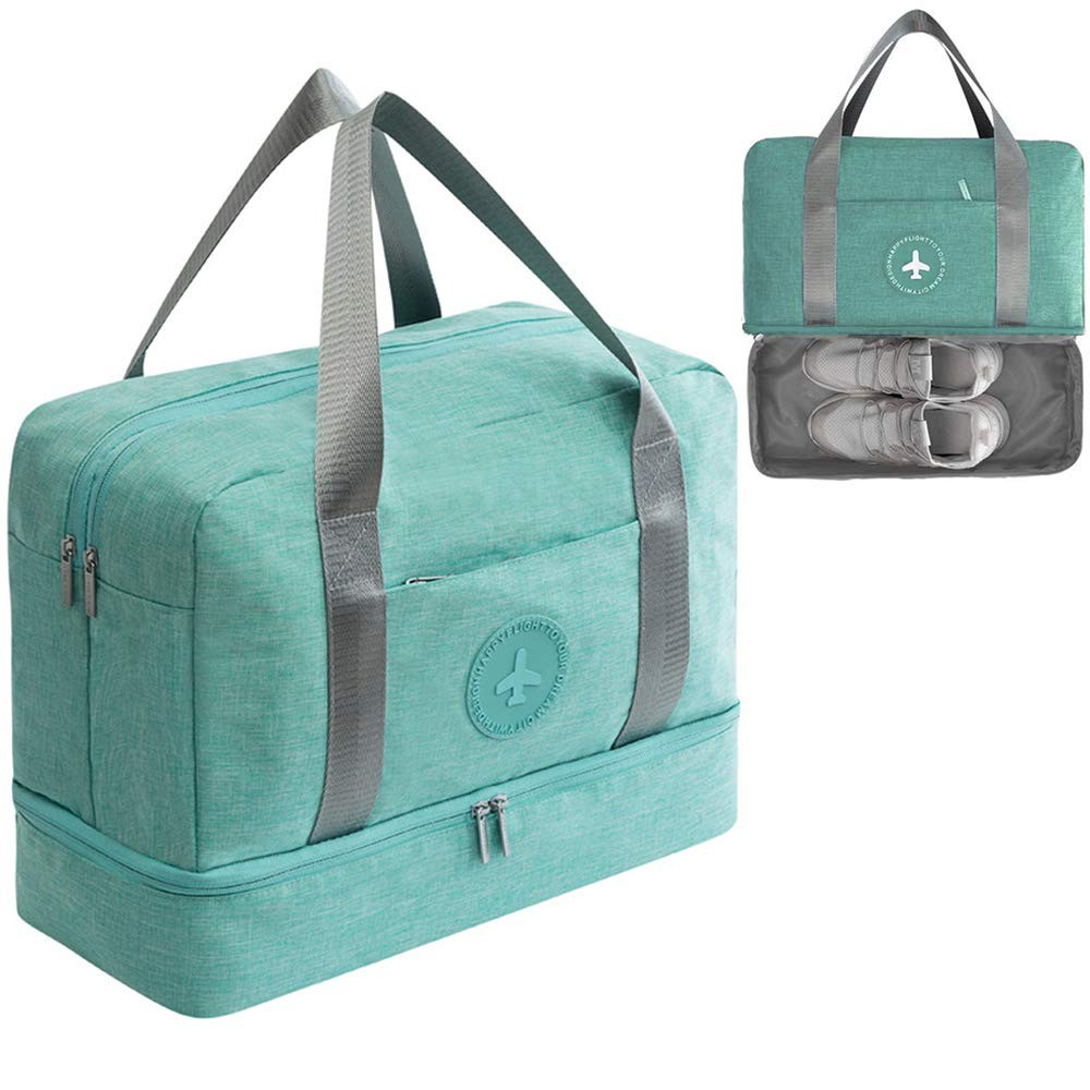 Sac de voyage imperméable 35L grand volume avec poche chaussures ventilée