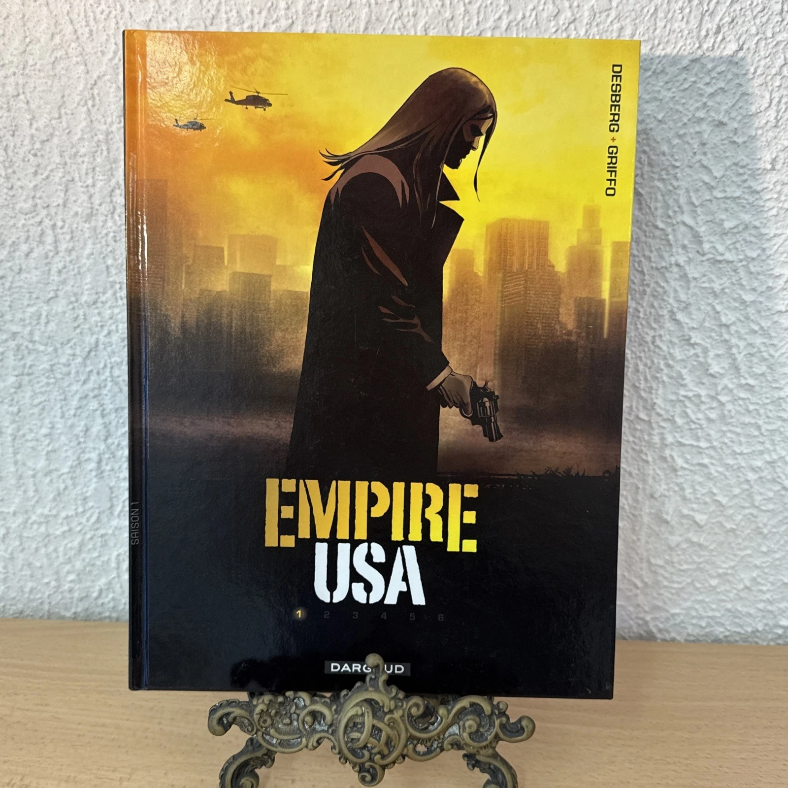 BD Empire USA Numéro 1 Édition Dargaud 2008 Desberg / Griffo