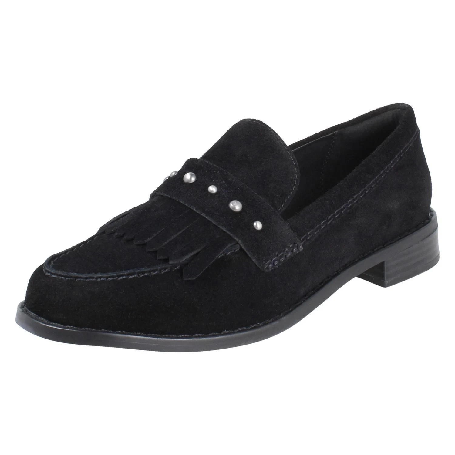 Mocassini In Suede Di Pelle Clarks 'Hana Loafer' Misura D
