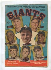 THRILLING TRUE STORIES OF THE BASEBALL GIANTS (3.5) MAYS BOBBY THOMPSON DUROCHER