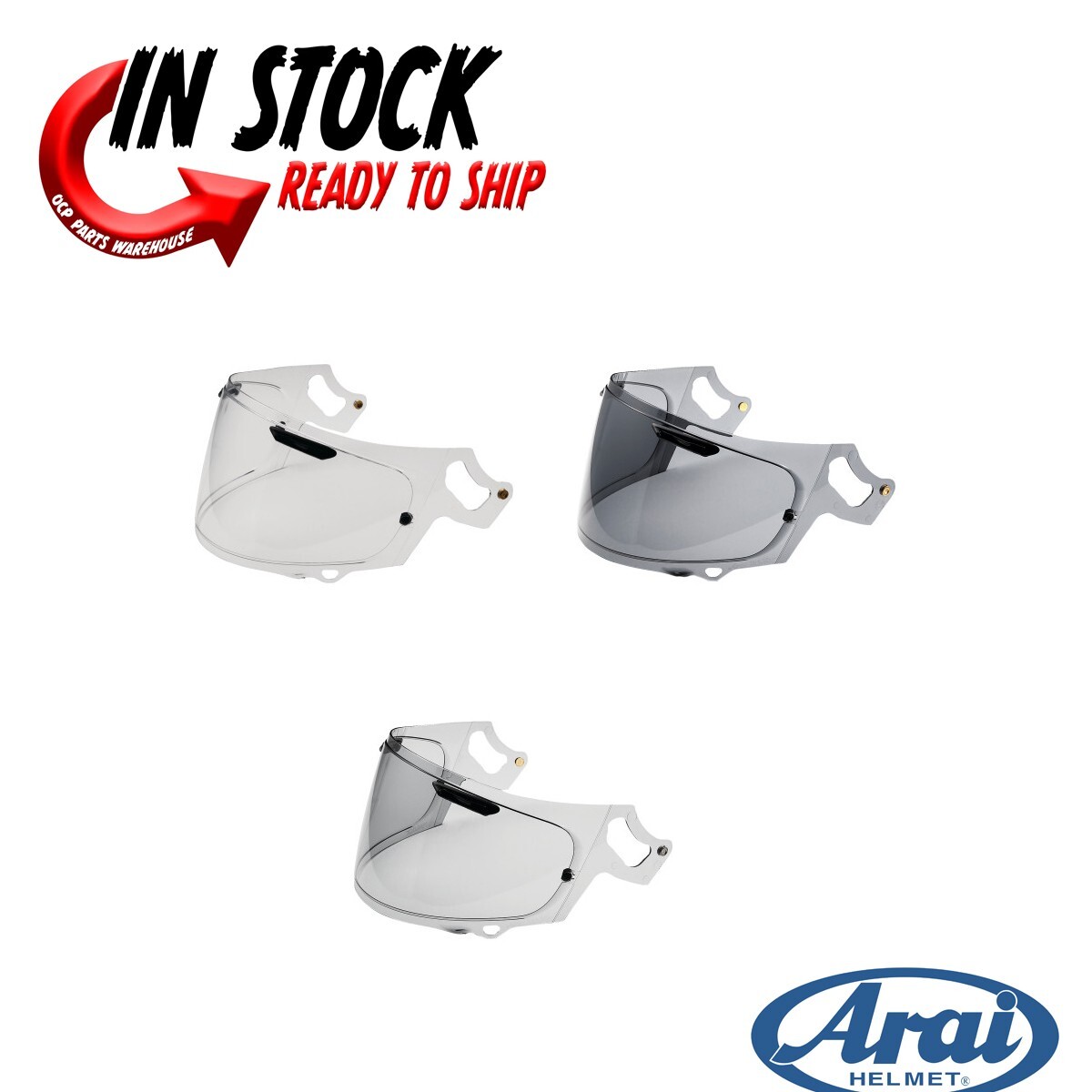 arai helmet face shield Helmets for Corsair-X/Signet-X/Quantum-X/Defiant-X/Regent-X Hel : Automotive lens sold separately. VAS-V SHIELD, TOP, SEMI TINT