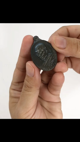 Phra LP Luang Pu Maha Sila Sirichanto, Duang Dee, Good Fortune Coin, 2024 (ST14) - Video 1 of 1