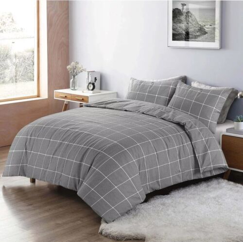 LUXUS BEDRUCKTER BETTBEZUG 100 % ÄGYPTISCHE BAUMWOLLE BETTWÄSCHE SET STEPPDECKE ALLE GRÖßEN - Bild 8 von 13