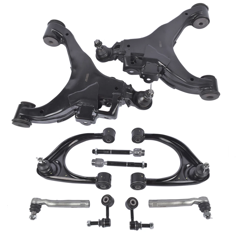 Kit de suspensión brazo de control inferior superior delantero para Toyota Sequoia Tundra 2008-2019 Foto 3 de 4