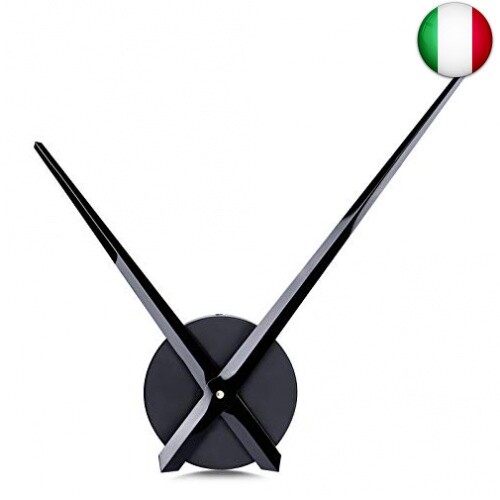 Lafocuse 63cm Orologio da Parete DIY Solo Lancette Grande Nero Orologio al  | eBay