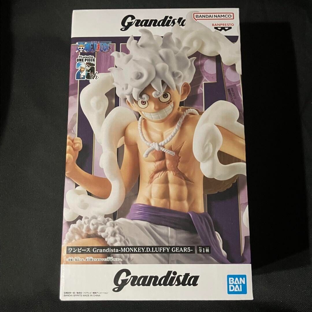 One Piece MONKEY.D.LUFFY GEAR5 Grandista Figure BANPRESTO One Piece MONKEY.D.LUFFY GEAR5 Grandista Figure BANPRESTO