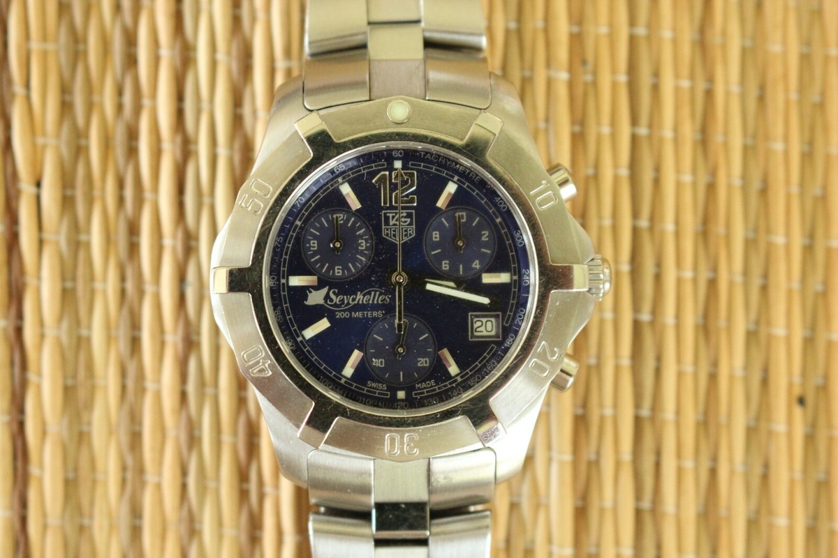 TAG HEUER 2000 CN1110 SEYCHELLES LTD ED. YACHTING DIVERS