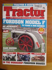 TRACTOR MAGAZINE  TRACTOR & FARMING HERITAGE MAGAZINE FEBRUARY 2022 * MUST SEE *