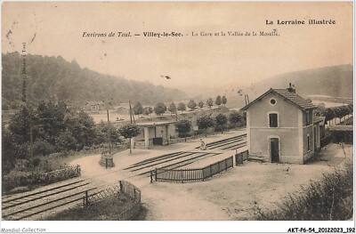 AKTP6-0603-54 - Umgebung Von Toul - Villey-Le-Sec - Der Bahnhof Und Das Tal Von