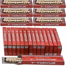 Acrylic Resin Denture 23# A2 Dental Full Set Teeth Upper Lower Shade Tooth