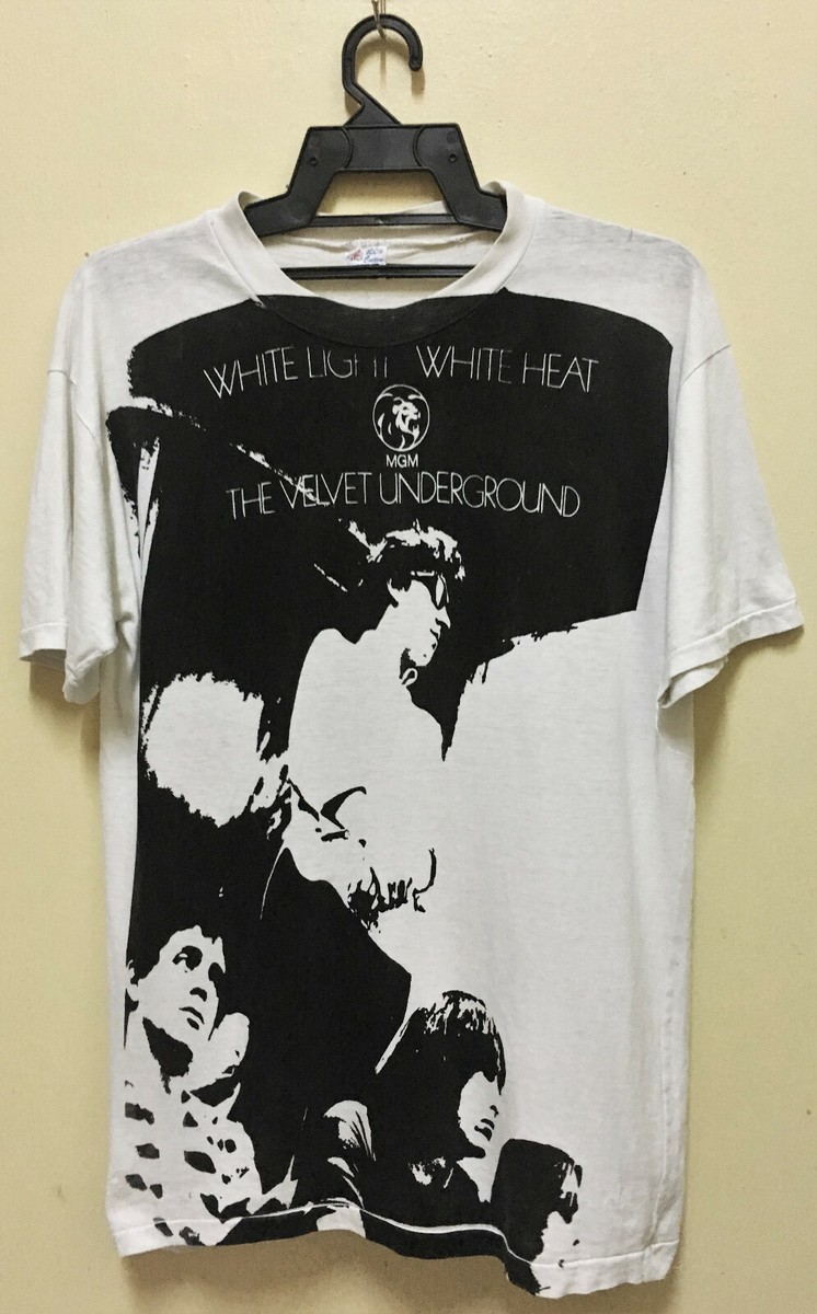 VINTAGE 80s THE VELVET UNDERGROUND ROCK PUNK TOUR CONCERT T VINTAGE 80s THE VELVET UNDERGROUND ROCK PUNK TOUR CONCERT T