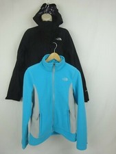 The North Face Womens Black Hyvent Hooded Winter Jacket  2 Piece  Medium