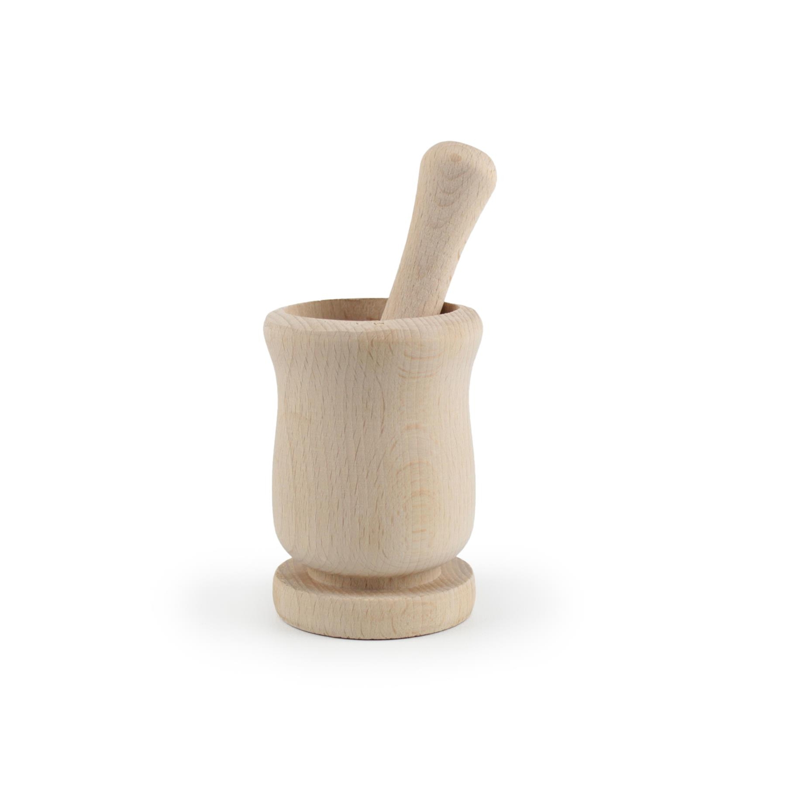 Eco Living Beechwood Pestle & Mortar