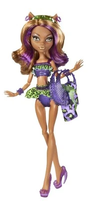Monster High 2013 (G1) CBX54 Clawdeen Wolf Strandparty % Mängelexemplar OVP NEU - Bild 1 von 4