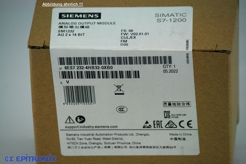 Siemens Simatic S7-1200 6ES7 232-4HB32-0XB0 6ES7232-4HB32-0XB0 - Zdjęcie 2 z 2