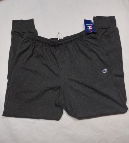 Champion Mens Sweatpants XLT Gray Heather, Size 36X37, Pockets, Drawstrings, NEW - 第 1/7 張圖片