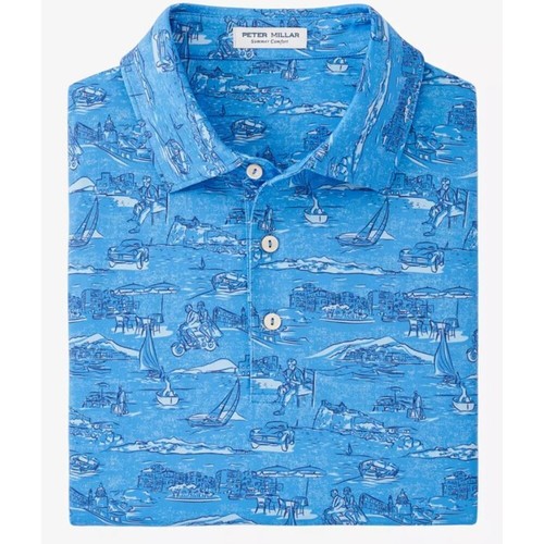 New Peter Millar Golf Polo Shirts Crown Crafted Summer Comfort & Featherweight - Picture 40 of 110