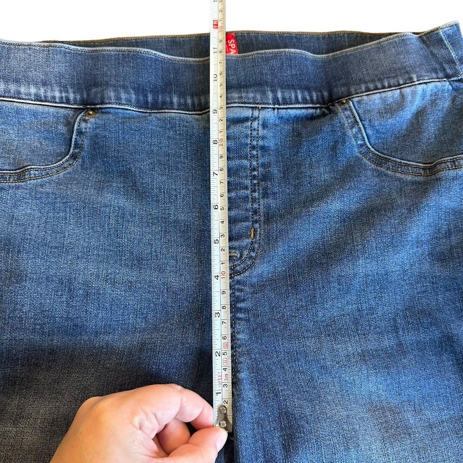 Spanx Stretch Tummy Control Distressed Skinny Pul… - image 4