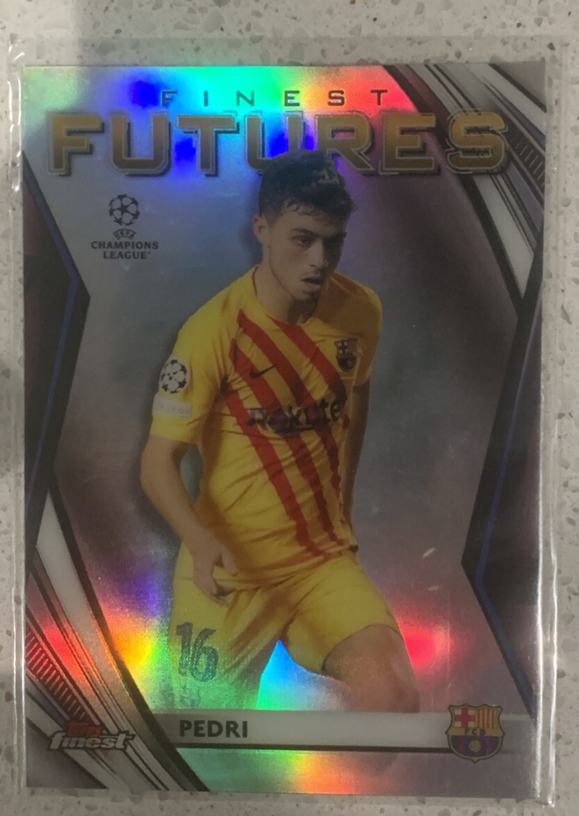 2021-22 Finest UEFA Champions League #FF-3 Pedri Finest Futures 29228