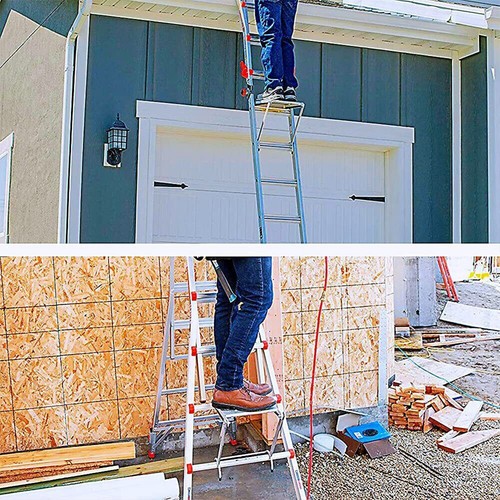 Ladder Platform System Anti-Slip Heavy Duty Step Ladder Work Stand Accessories - Picture 5 of 16