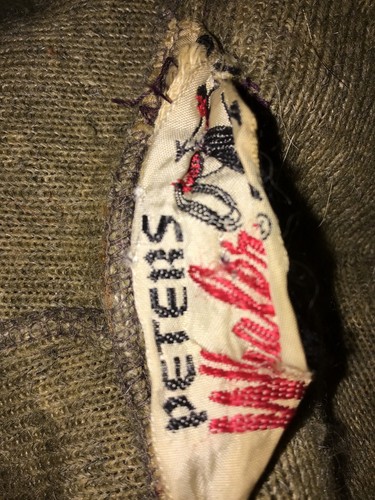 VINTAGE 1950S FUR TRIMMED TIE FRONT PETERS WHALER HOODIE. - Picture 6 of 12