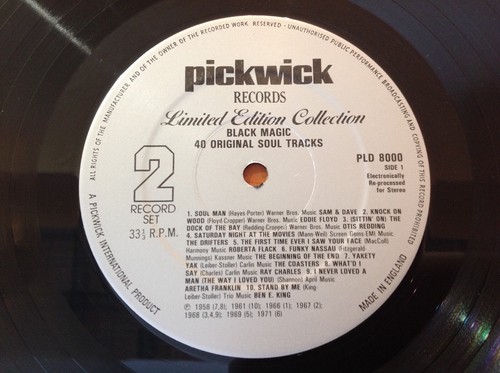 BLACK MAGIC - 1979 vinyl 33rpm Double LP - 40 Original Soul Tracks - Picture 3 of 8