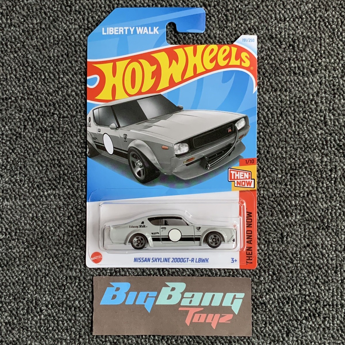 Hot Wheels Nissan Skyline 2000GT-R LBWK #191 Mainline 2024 Case K
