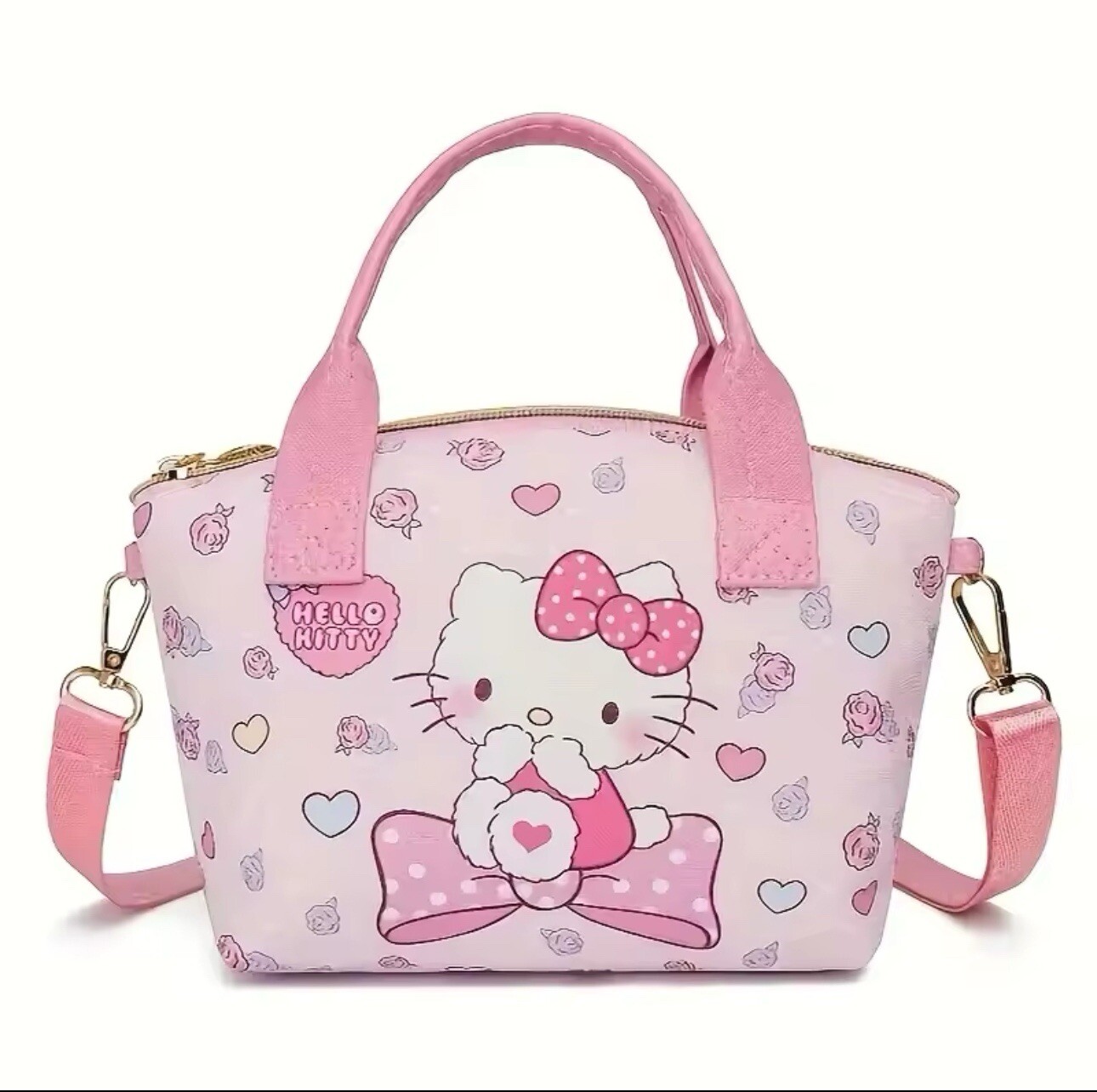Miniso Lightweight Stylish Sanrio Handbag  Large-Capacity Hello Kitty Crossbody