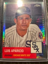 2022 Topps Chrome Platinum Anniversary #301 LUIS APARICIO prism - White Sox HOF