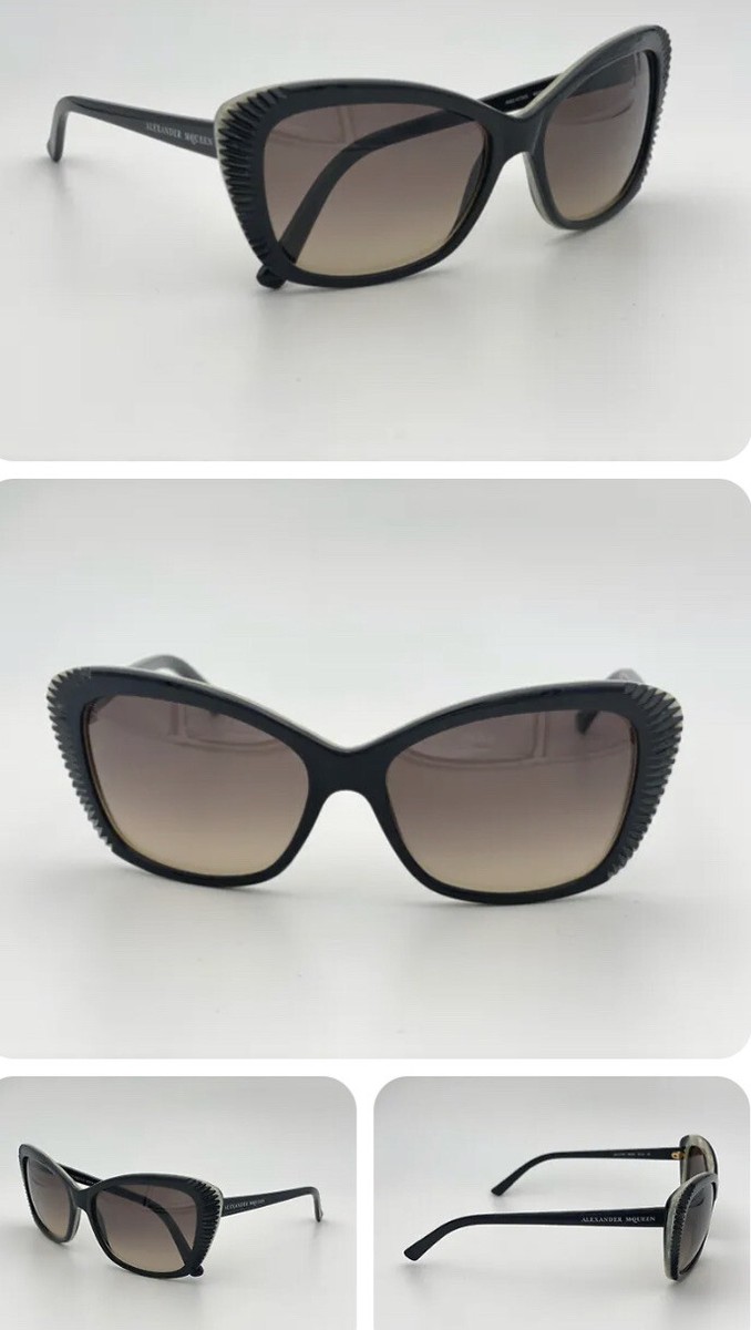 ALEXANDER MCQUEEN AMQ 4178/S Cat Eye
Brown Gradient Lense Black Frame Sunglasses Alexander McQueen 4178/S Sunglasses | FREE Shipping main image 2