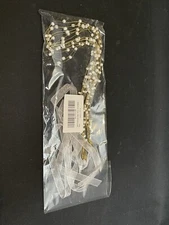 Babeyond Handmade Bridal Gold pearl Wedding Headband Headpiece