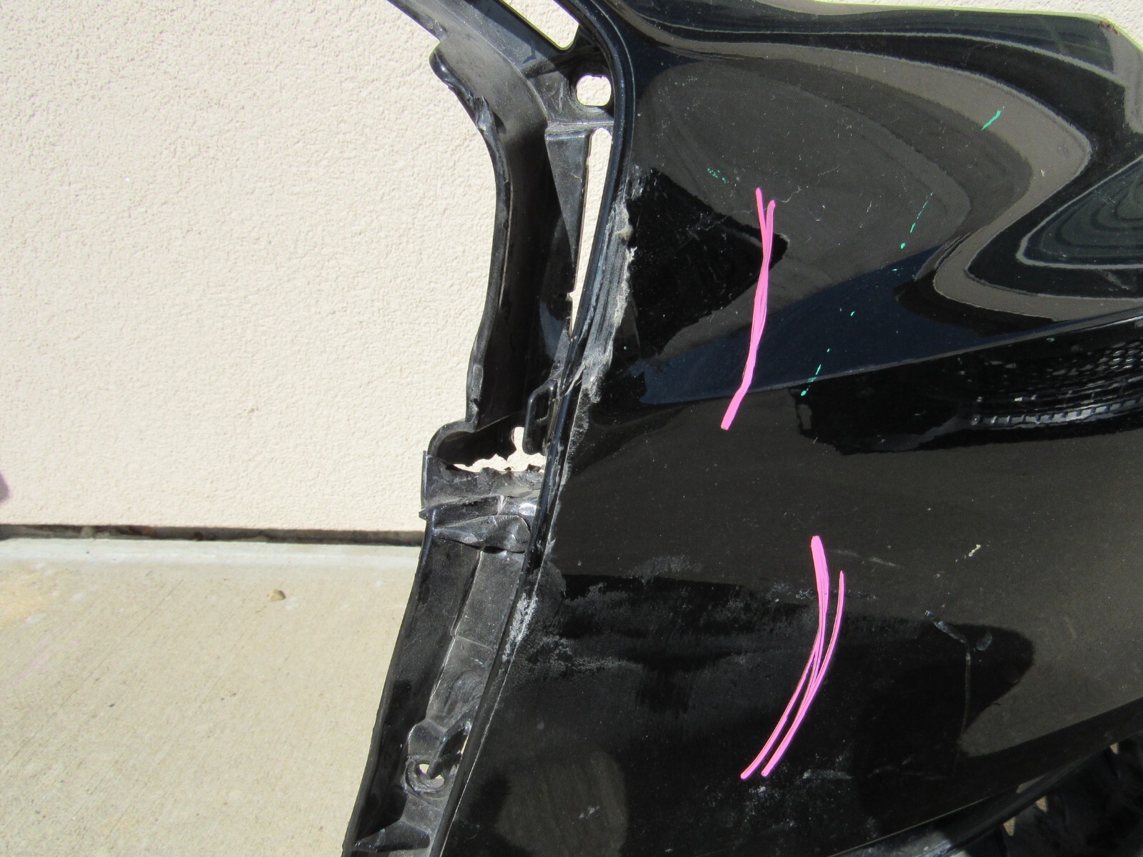19 20 21 22 23 Audi A6 S-Line 4KO807437 FRONT BUMPER COVER OEM
