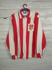 Stoke City Jersey Vintage Retro Replica Size M Shirt Hero 