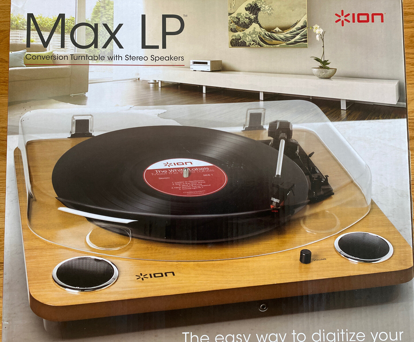 ion audio max turntable