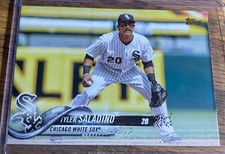 2018 Topps Series One Tyler Saladino #258 Chicago White Sox MLB Baseball