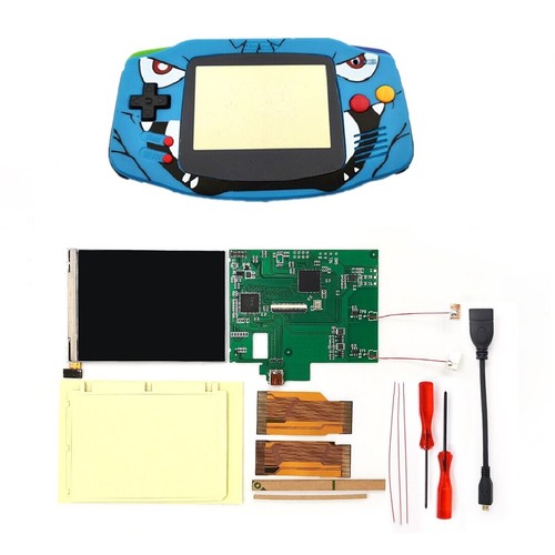 GBA V2 IPS Backlight LCD HDMI-Compatible Output Retro Pixel Kit+Colorful Buttons - Picture 70 of 70