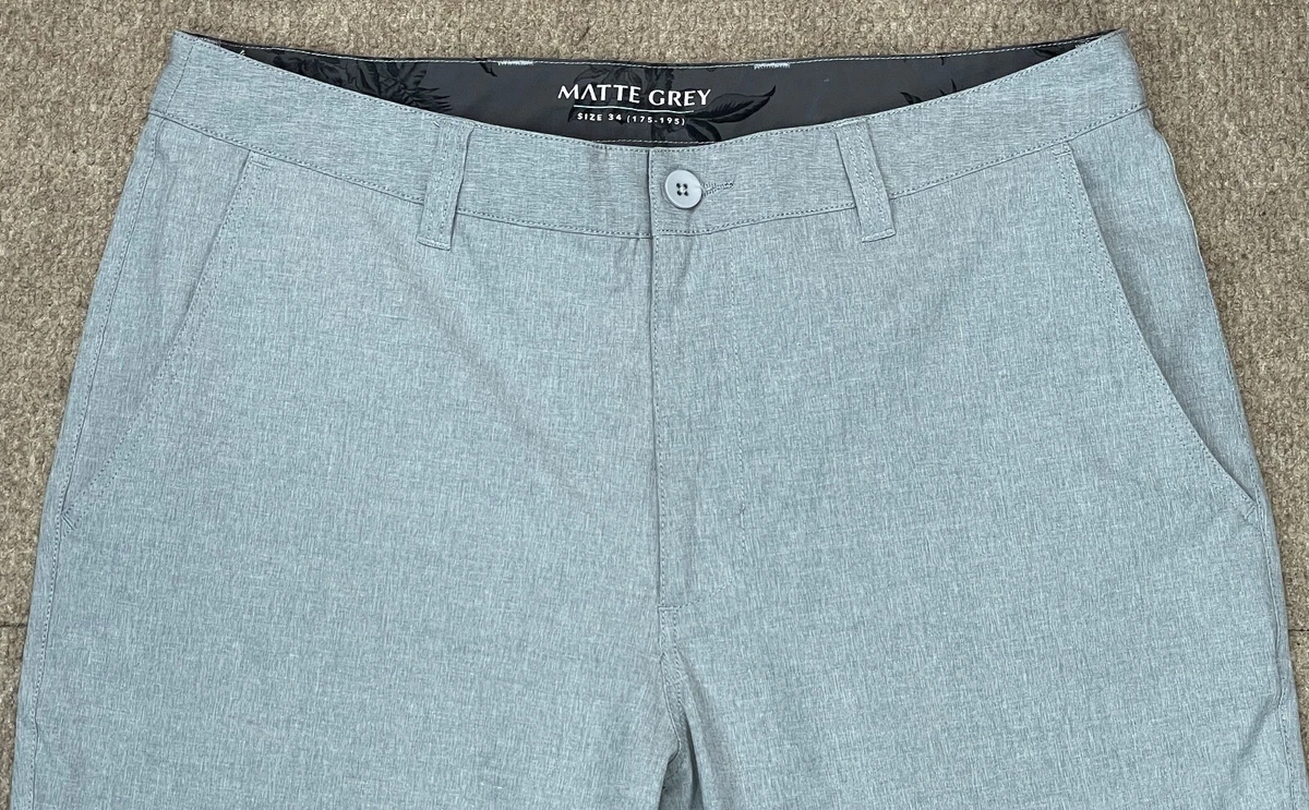 Matte Grey House Of Grey Men s Golf Pants Size 34 eBay