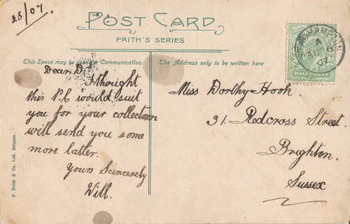 PC22088 Iffley Mill. Frith. 1907 - Picture 2 of 2