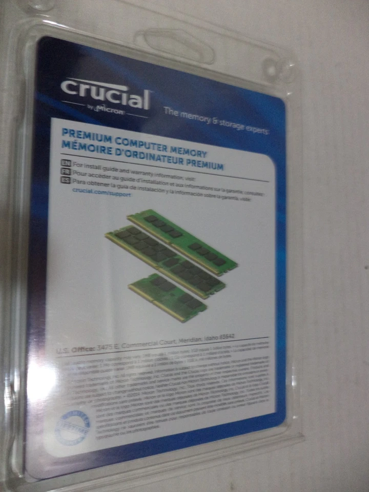 Crucial PC2-6400 2 GB SO-DIMM 800 MHz DDR2 SDRAM Memory (CT25664AC800) Desktop - Image 2 of 2