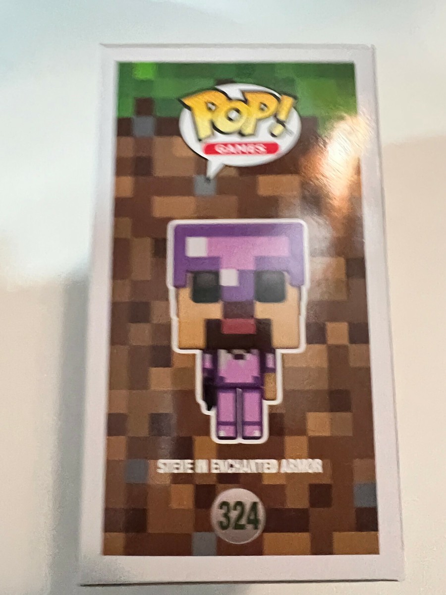 Funko Pop Games Mojang Minecraft #324 Steve in Enchanted