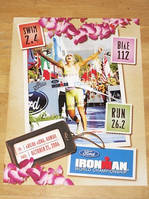 IRONMAN 2006 HAWAII POSTER ORIGINAL - TRIATHLON NEU / ORIGINAL VINTAGE in MINT