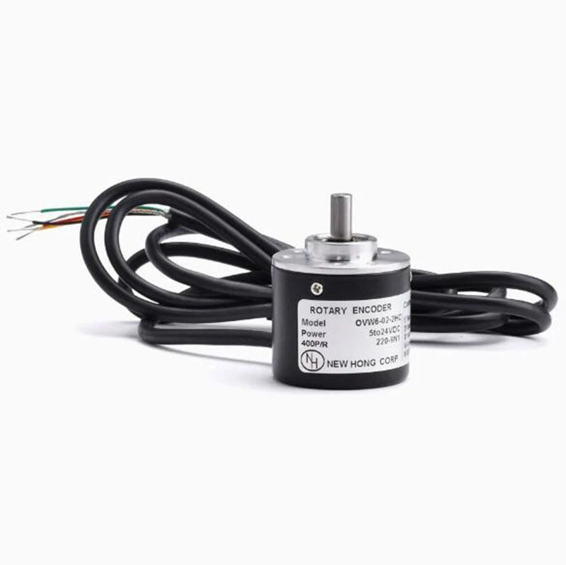 DC5-24V Rotary Encoder AB 2-phase Counting Pulse Signal 100P/R 200P/R-1024P/R - Image 3 of 4