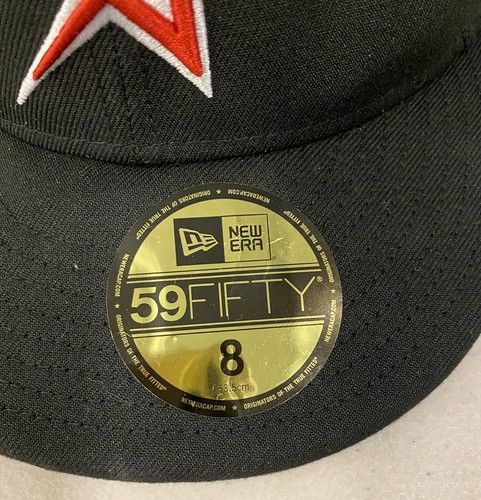 Houston Astros Hat Cap New Era Size 8 50th Anniversary Cooperstown 59Fifty - Picture 4 of 17