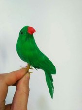 small cute simulation bird model toy polyethylene furs green bird doll 15cm