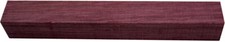 Purpleheart Spindle Blank 600mm x 2'' x 2'' For Woodturning